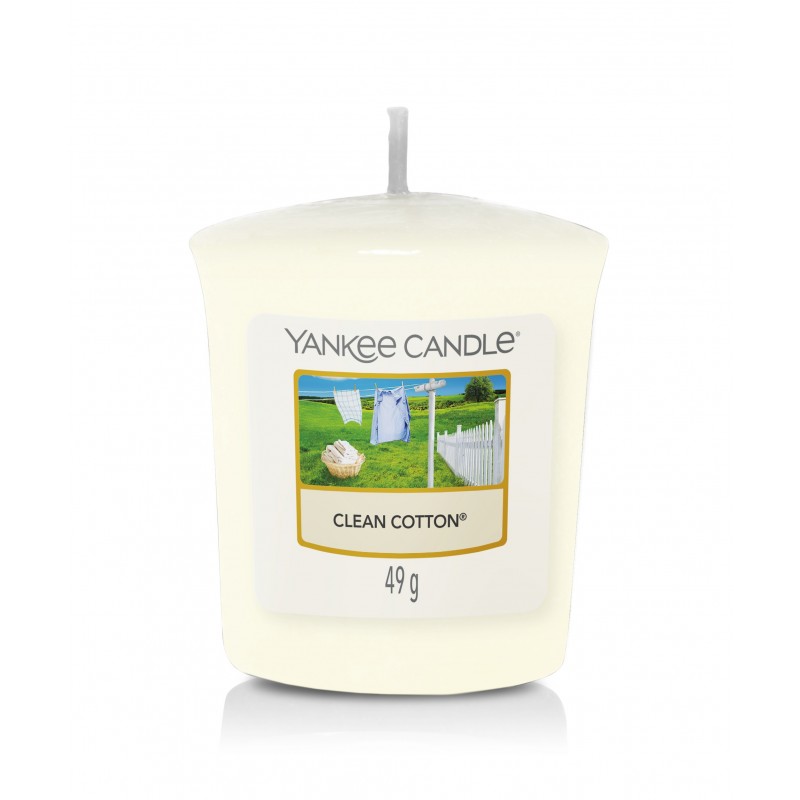 Yankee Candle Clean Cotton - sampler zapachowy - e-candlelove