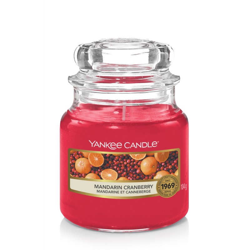 Yankee Candle Mandarin Cranberry - mała świeca zapachowa - e-candlelove