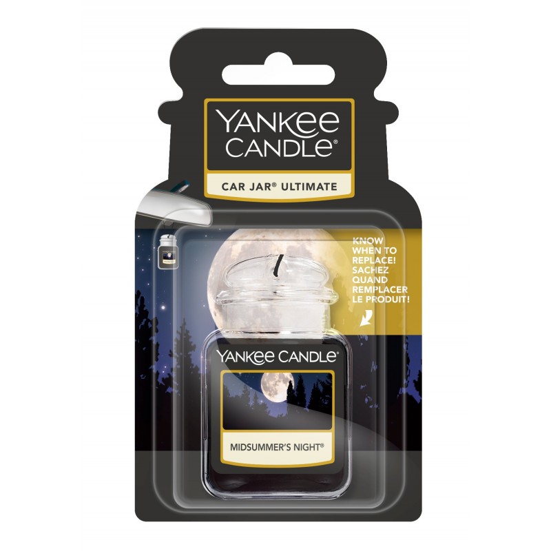 Yankee Candle Midsummer's Night Car Jar Ultimate - zapach samochodowy - Candlelove