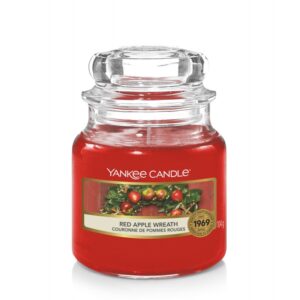 Yankee Candle Red Apple Wreath - mała świeca zapachowa - Candlelove