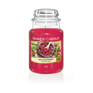Yankee Candle Red Raspberry - duża świeca zapachowa - e-candlelove