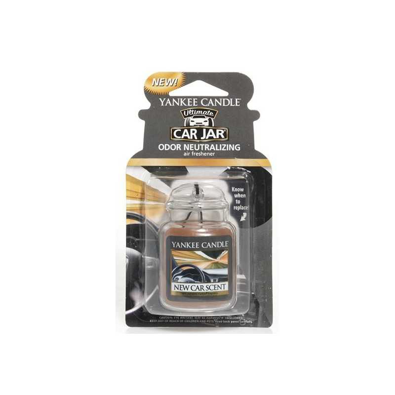 Yankee Candle New Car Scent Car Jar Ultimate - zapach samochodowy - e-candlelove