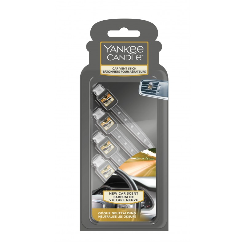 Yankee Candle New Car Scent Car Vent Stick - zapach samochodowy - e-candlelove