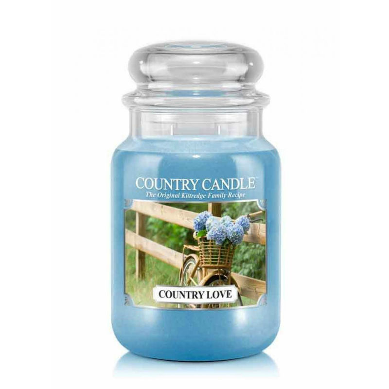Country Candle Country Love - duża świeca zapachowa - e-candlelove