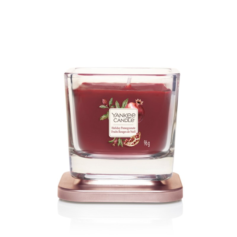 Yankee Candle Elevation Holiday Pomegranate - mała świeca zapachowa - e-candlelove