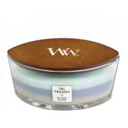 WoodWick Woven Comforts - świeca zapachowa Elipsa - e-candlelove