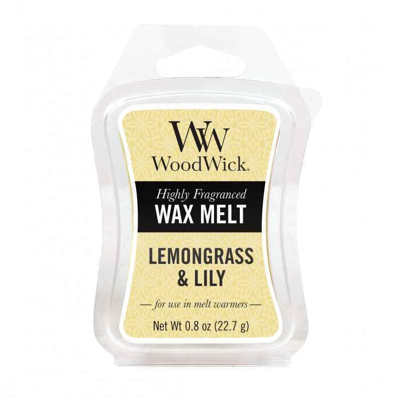 WoodWick Lemongrass & Lily - wosk zapachowy - e-candlelove
