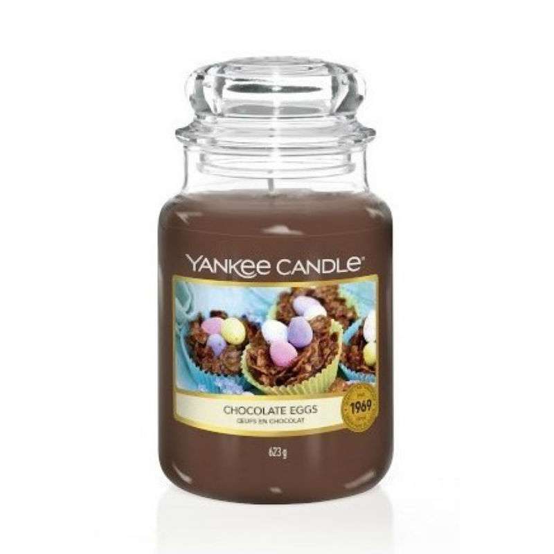 Yankee Candle Chocolate Eggs - duża świeca zapachowa - candlelove