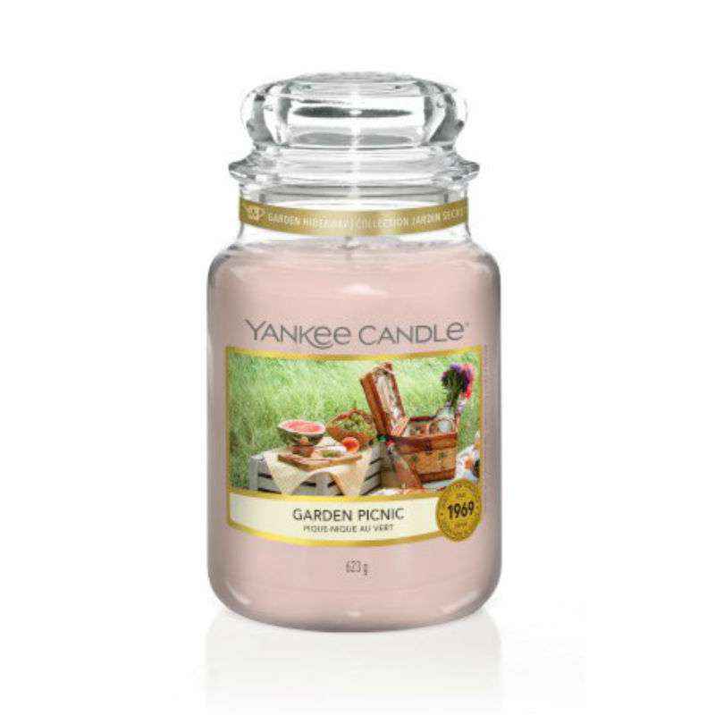 Yankee Candle Garden Picnic - duża świeca zapachowa - candlelove