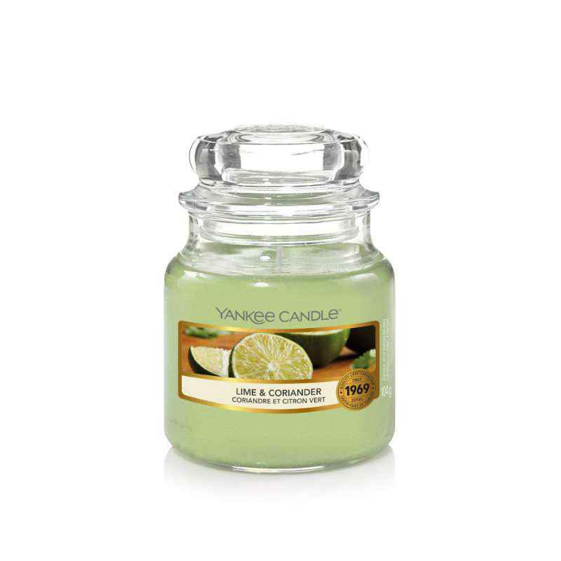 Yankee Candle Lime & Coriander - mała świeca zapachowa - candlelove