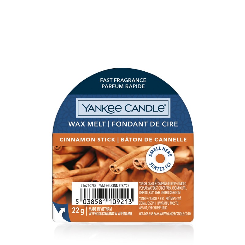 Yankee Candle Cinnamon Stick - wosk zapachowy - e-candlelove