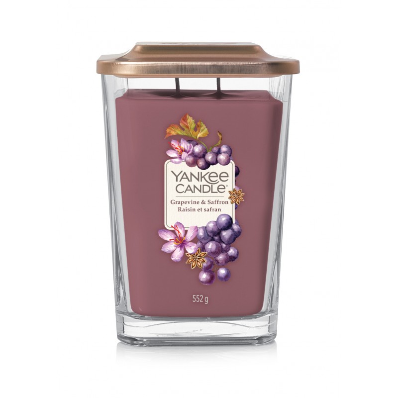 Yankee Candle Elevation Grapevine & Saffron - duża świeca zapachowa