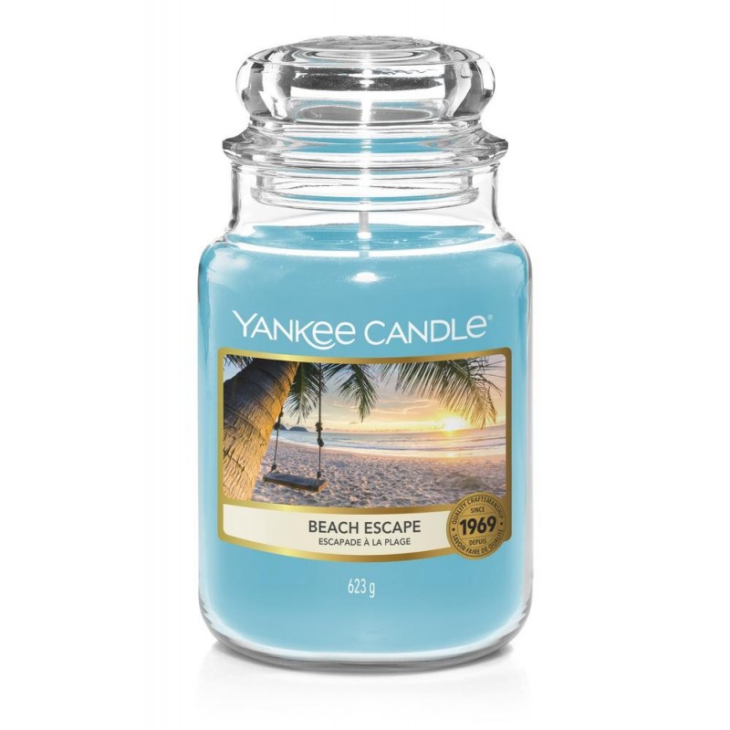 Yankee Candle Beach Escape - duża świeca zapachowa - candlelove