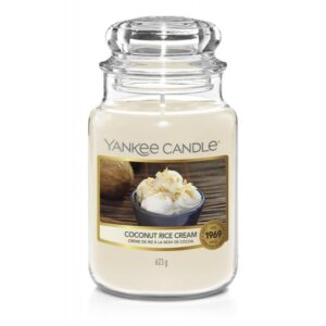 Yankee Candle Coconut Rice Cream - duża świeca zapachowa - candlelove