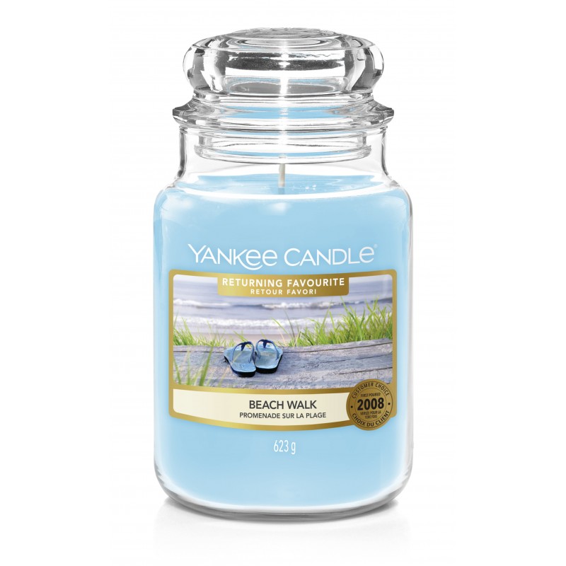 Yankee Candle Beach Walk - duża świeca zapachowa - candlelove