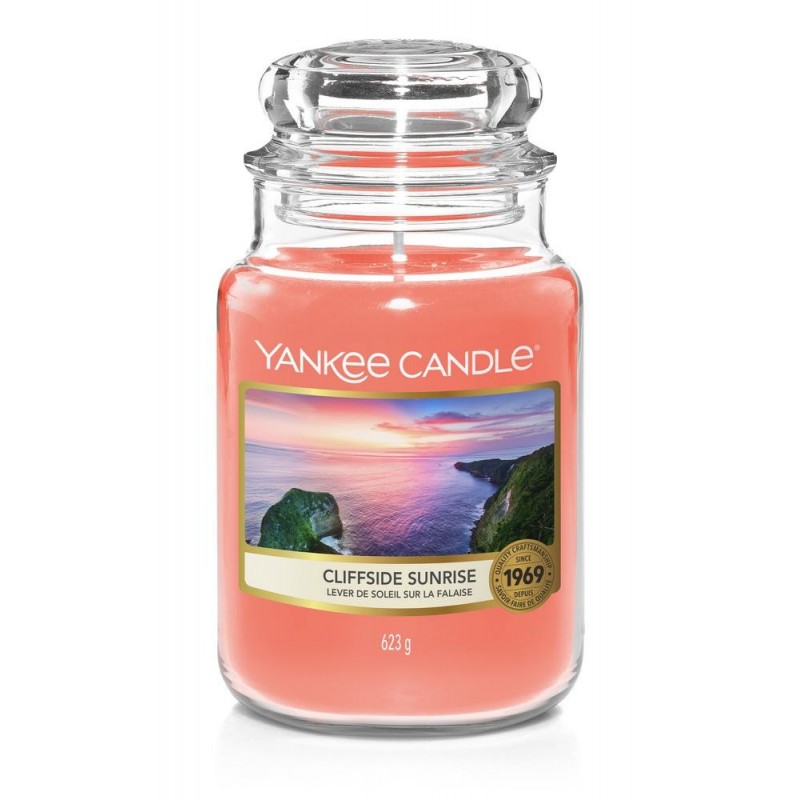 Yankee Candle Cliffside Sunrise - duża świeca zapachowa - candlelove