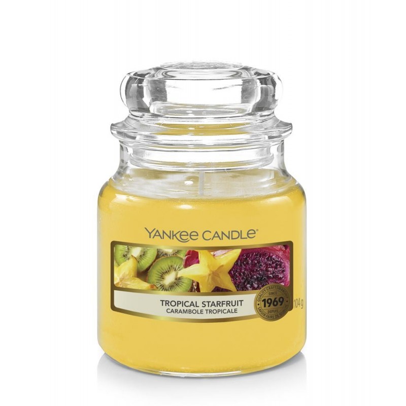 Yankee Candle Tropical Starfruit - mała świeca zapachowa - candlelove