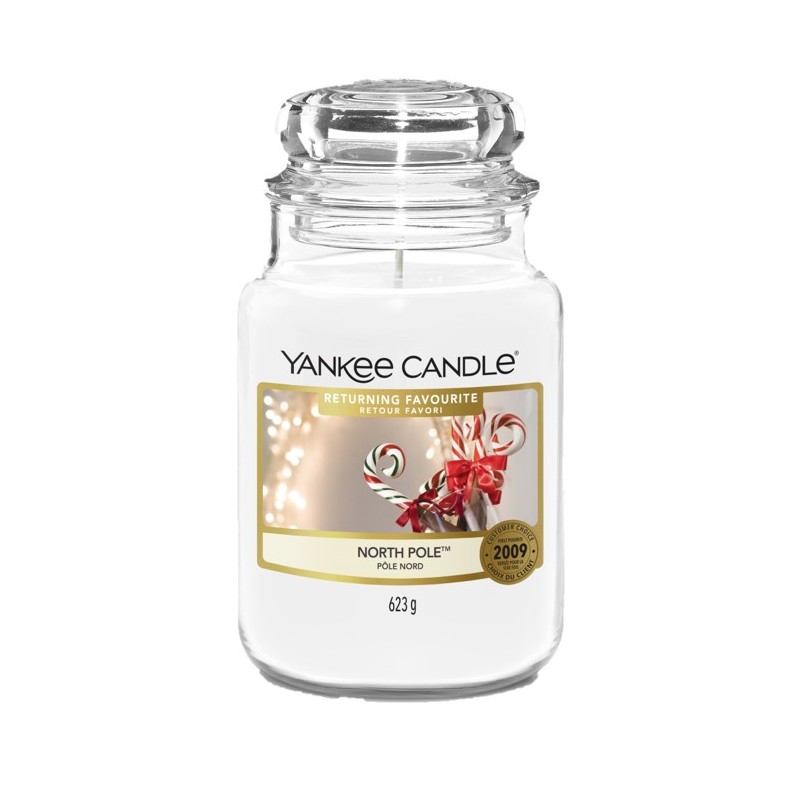 Yankee Candle North Pole - duża świeca zapachowa - candlelove