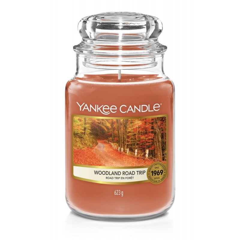 Yankee Candle Woodland Road Trip - duża świeca zapachowa - candlelove