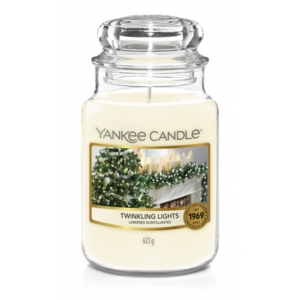 Yankee Candle Twinkling Lights - duża świeca zapachowa - candlelove
