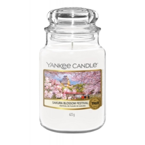 Yankee Candle Sakura Blossom Festival - duża świeca zapachowa - candlelove