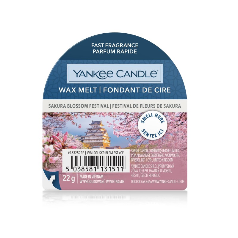 Yankee Candle Sakura Blossom Festival - wosk zapachowy - candlelove