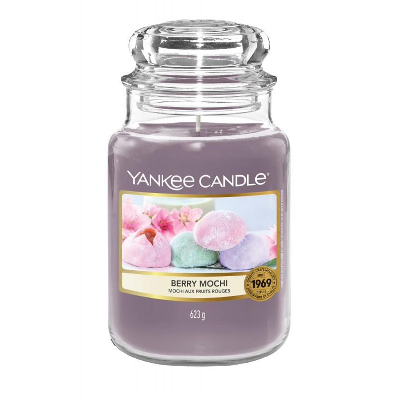 Yankee Candle Berry Mochi - duża świeca zapachowa - candlelove