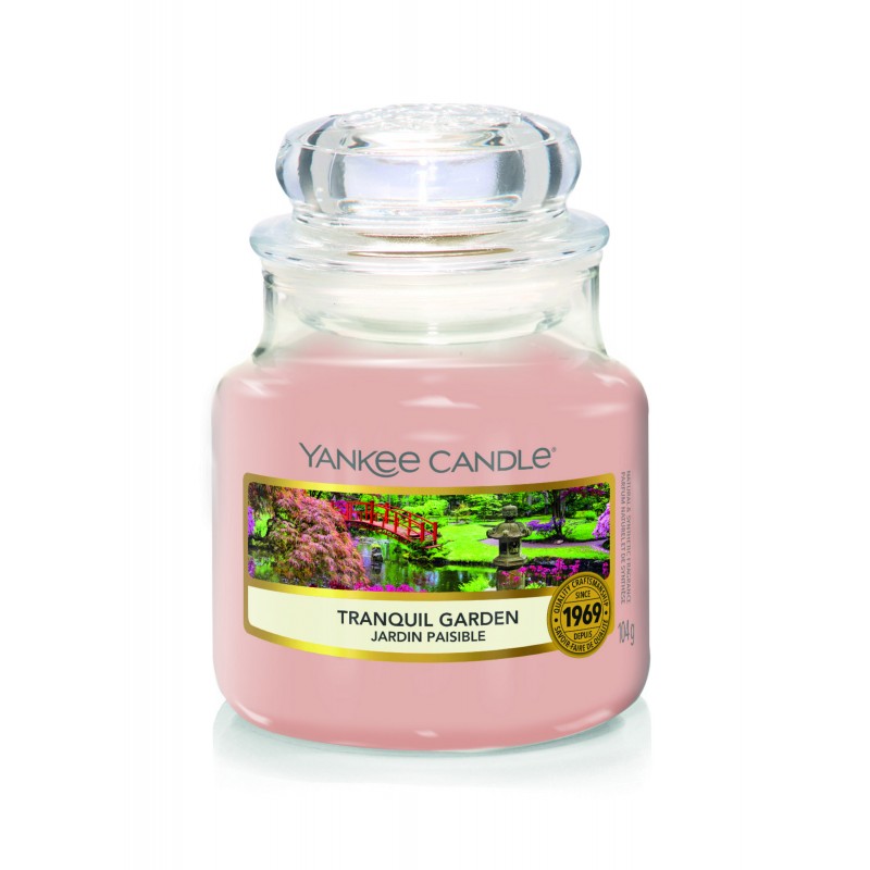 Yankee Candle Tranquil Garden - mała świeca zapachowa - candlelove