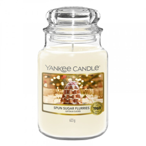 Yankee Candle Spun Sugar Flurries - duża świeca zapachowa - candlelove