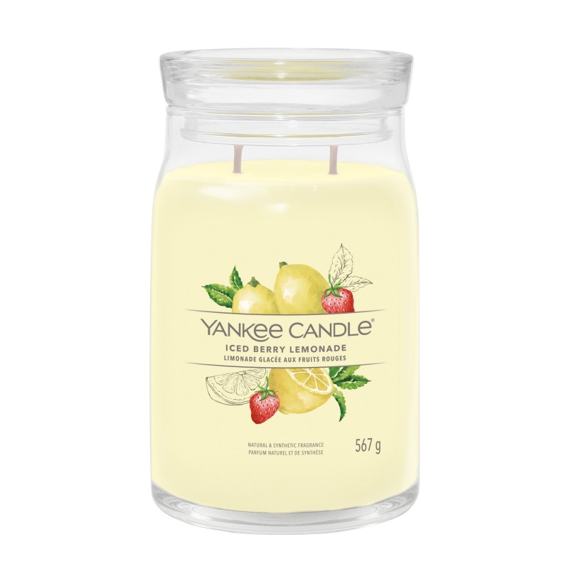 Iced Berry Lemonade - duża świeca zapachowa - candlelove