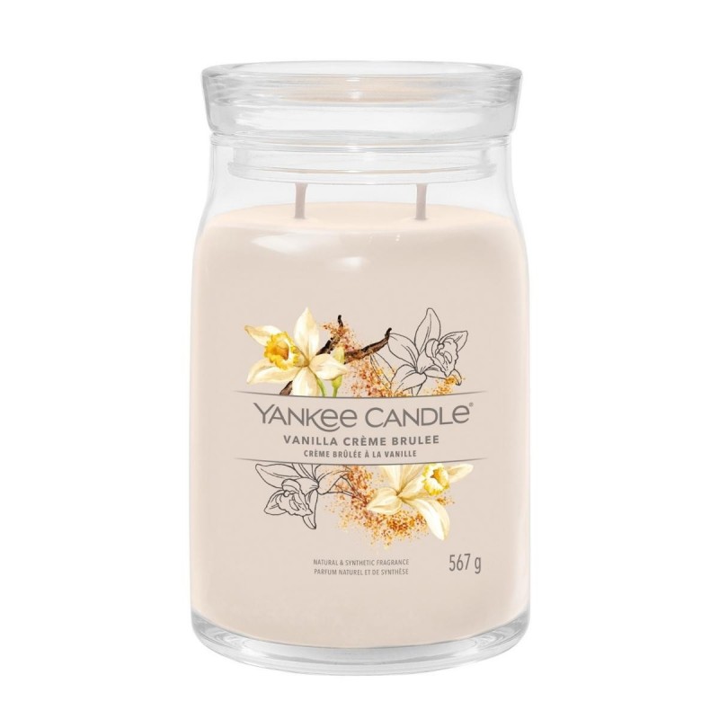 Vanilla Creme Brulle - duża świeca zapachowa - candlelove